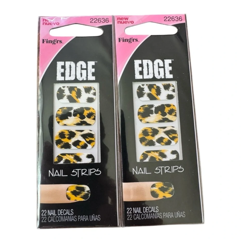Fing'rs Edge Leopard Nail Strips